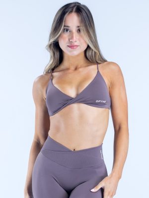 Vision Twist Front Sports Bra