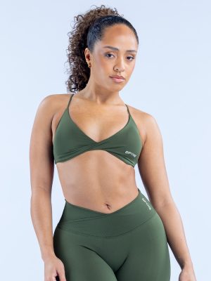Vision Twist Front Sports Bra